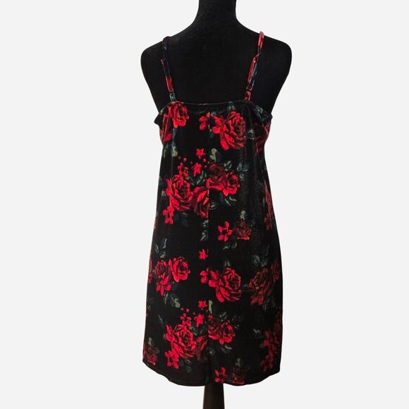 Art class red and black velvet rose dress size XL - Picture 3 of 6